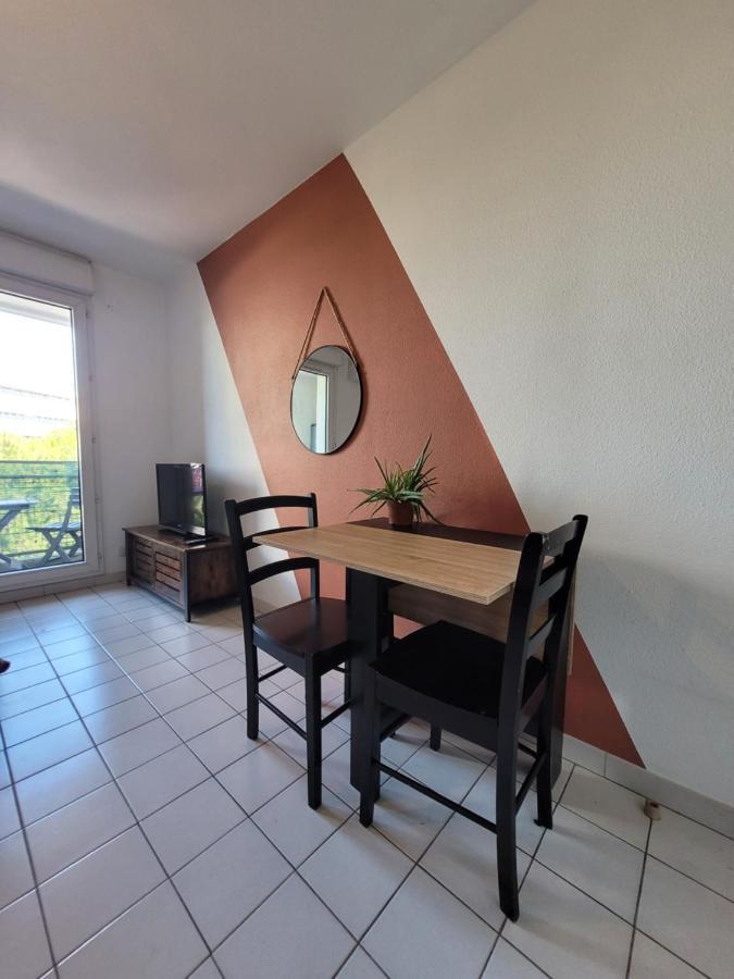 Apartamento Charmant Studio Vue Sur Les Berges Du Lez Montpellier Exterior foto